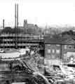 View: s42960 New Students' Union building under construction, University of Sheffield, Western Bank