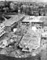 View: s43006 View of building site for Sorby Hall of Residence, University of Sheffield, Endcliffe Vale Road