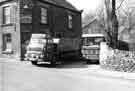 View: s43144 Entrance to Barber Road Services Ltd., Mill Garage, Church Street, Oughtibridge