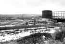 View: s43174 View across Neepsend showing Kelvin Flats (left) and Neepsend Gas Holder (right)