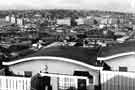 View: s43175 View from Pitsmoor Road flats across Neepsend showing Kelvin Flats (centre) and Netherthorpe Flats (left)