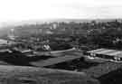 View: s43185 View from Parkwood Springs over Neepsend towards the City Centre