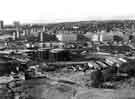 View: s43192 View of Neepsend from Parkwood Springs looking towards Kelvin Flats (centre)