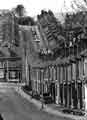 View: s43207 Terraced housing in Walkley, looking down Otley Street and towards Hawksworth Road going uphill opposite.