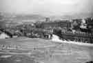 View: s43318 View over Upperthorpe and Netherthorpe showing Crookesmoor recreation ground and (centre to right) Bromley Street c.1958