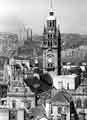 View: s43390 View of the Town Hall taken from Redvers House and looking towards Woodside Flats in background