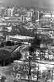 View: s43433 View over St. Mary's and City Centre from Norfolk Park showing (foreground) Silver Blades ice rink (top left) Telephone House and (top centre) Grosvenor House Hotel, AEU House and Redvers House