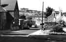 View: s43438 School Street, Mosborough showing (centre) Vine Tavern (No.9) and (left) Mosborough Junior and Infant School