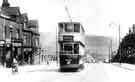 View: s43529 Tram No.495 on Ecclesall Road