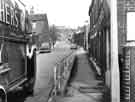 View: s43812 Jenkin Road, Wincobank showing (right) Shepherd's, grocers (Nos.90-92)