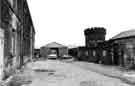 View: s43925 East side of Hillsborough Barracks showing wash house and candle store