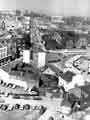 View: s44012 View of (top centre) the City Centre and The Moor from Lansdowne Flats showing (right) London Road, (left) Cemetery Road and (centre) Barclays Bank, Nos.2-4 London Road