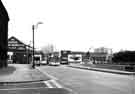 View: s44161 Shoreham Street at the junction with St. Mary's Road showing (left) The Premier Motor Body Building Co., motor body builders, (No.192)