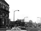 View: s44189 Moorfoot looking towards the City Centre showing (right) No. 206-208 Yorkshire Penny Bank