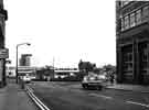 View: s44201 Junction of (foreground) Cemetery Road and (centre) St. Mary's Gate showing (right) Barclays Bank, Nos. 2-4 London Road