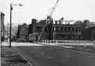 View: s44328 Demolition of the Wallace Steelworks former premises of A. Blyde and Co. Ltd., steel manufacturers, Eyre Street at the junction with Furnival Street