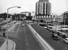 View: s44388 Charter Row at junction with (left) Rockingham Street and (top right) the Grosvenor House Hotel, Charter Square