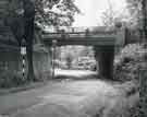 View: s44390 Storth Lane Bridge with (above) Stumperlowe Crescent Road 