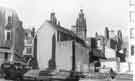 View: s44519 Tudor Street car park (latterly Tudor Square) looking towards (left) Surrey Street and the Town Hall extension