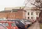 View: s44521 Surrey Place car park looking towards Surrey Street showing (back) the Central Library