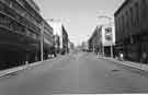 View: s44571 The Moor looking up towards Furnival Gate showing (left) Roberts Brothers and Debenhams, department stores