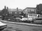 View: s44612 Devonshire Street showing (right) the rear of C.O. Birtles Ltd., radio and television dealers, Weston House, No.169 West Street