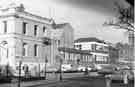 View: s44640 View of (centre) Holly Street from Cambridge Street and (left) Cambridge House, former Transport Department Offices (originally Sheffield Waterworks Offices), Division Street