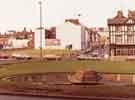 View: s44656 Sheaf Square roundabout showing (top right) (No.57) the Howard Hotel and (centre) the County Hotel, (No.70) Howard Street