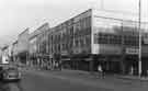 View: s44665 Cavendish, furnishing shop, No.73 The Moor showing (right) the junction with Earl Street