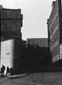 View: s44684 Bakers Hill from Pond Street showing (left) General Post Office and (right) the rear of Henry Wigfall and Son Ltd., television dealers (now demolished), No. 11 Fitzalan Square 