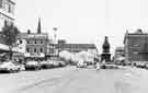 View: s44715 Barkers Pool showing (right) the war memorial and (left) junction with Cambridge Street and No. 8 Impulse, records, posters, cards and gifts 