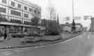 View: s44718 Planters in Barkers Pool showing (left) Cole Brothers, department store