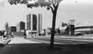 View: s44726 Arundel Gate showing (left) AEU House and Redvers House and (right) Register Office (Wedding Cake)