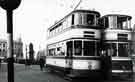 View: s45257 Electric tram No. 288 in Fitzalan Square