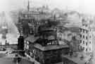 View: s45287 View of the City Centre and (left) Barkers Pool as seen from the Town Hall, c. 1904