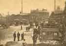 View: s45336 Fitzalan Square showing (bottom right) Reuben Thompson's horse bus, c.1893