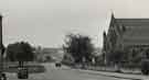 View: s45856 Chapel Street, Mosborough showing (right) Wesleyan Methodist Church / Trinity Methodist Church