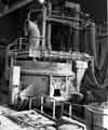 Electric arc furnace in main foundry, O.H. Steel Founders and Engineers Ltd., No. 77 Alsing Road, Meadowhall