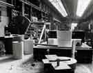 Mould being completed in the high integrity Finishing shop, O.H. Steel Founders and Engineers Ltd., No. 77 Alsing Road, Meadowhall