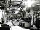 View: s45934 Disused hammer shop prior to liquidation, J. H. Dickinson Ltd., cutlery manufacturers, Lowfield Cutlery Forge, Guernsey Road