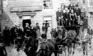 Outing to the Shoulder of Mutton public house, probably Bradwell