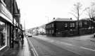 View: t06782 Chesterfield Road at junction with Newlyn Road showing (centre) Woodseats Police Station (No.699)