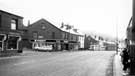 View: t06784 Shops on Chesterfield Road at junction with Helmton Road (left) showing W. Williams of Woodseats (centre), video, audio and electrical suppliers