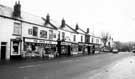 View: t06788 Shops on Chesterfield Road, Woodseats showing (l. to r.) Nos. 825 - 827 Sam Salvin and Son, fruiterers and florists; Homecare loft insulation and Abbey Glen, dry cleaners