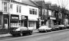 View: t06825 Saxtons, estate agents, Abbey National Building Society, Moods, Hadfields, bakers, Au Jardin des Fleurs, Ecclesall Road