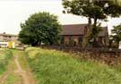 View: t06959 St. Lawrence C.of E. Church, St. Lawrence Road, Tinsley taken from field which is now St.Lawrence Glebe