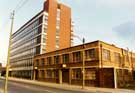 View: t07325 Don Valley House (formerly the offices of Sheffield Development Corporation) (left) and Warranty House (centre), Savile Street East