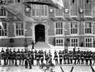 Royal visit of King Edward VII and Queen Alexandra to University of Sheffield, Western Bank