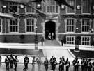 View: t07501 Royal visit of King Edward VII and Queen Alexandra to University of Sheffield, Western Bank