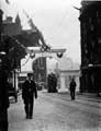 View: t07520 Royal visit of King Edward VII and Queen Alexandra. Decorative arch, Commercial Street  